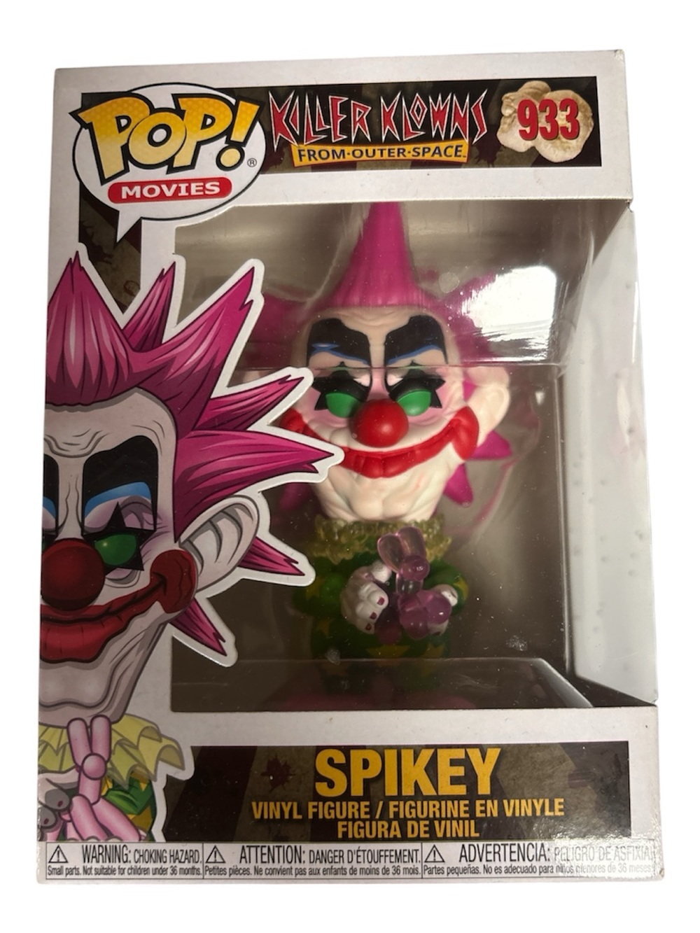 Funko pop Spikey Vinyl Figure -killer klowns film